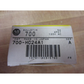 Allen Bradley 700-HC24A1-120V AC Relay 700HC24A1-120VAC Series A