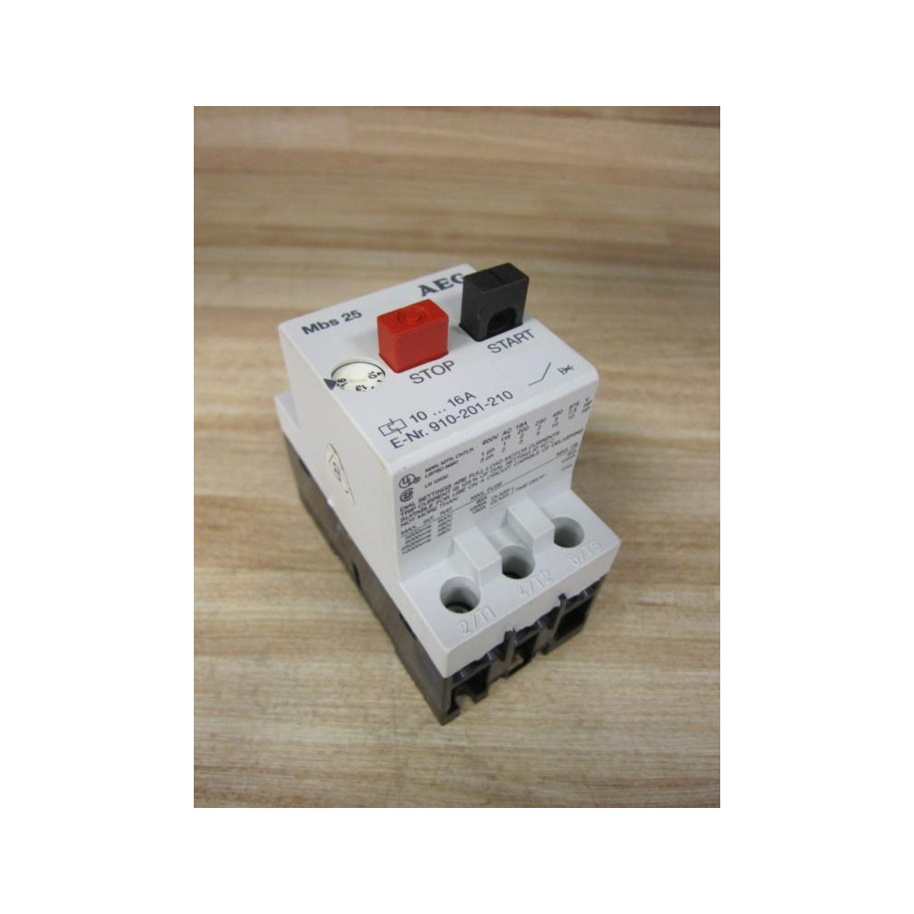 AEG 910-201-210 Starter MBS25 10-16A  910-201-210-000 - Used