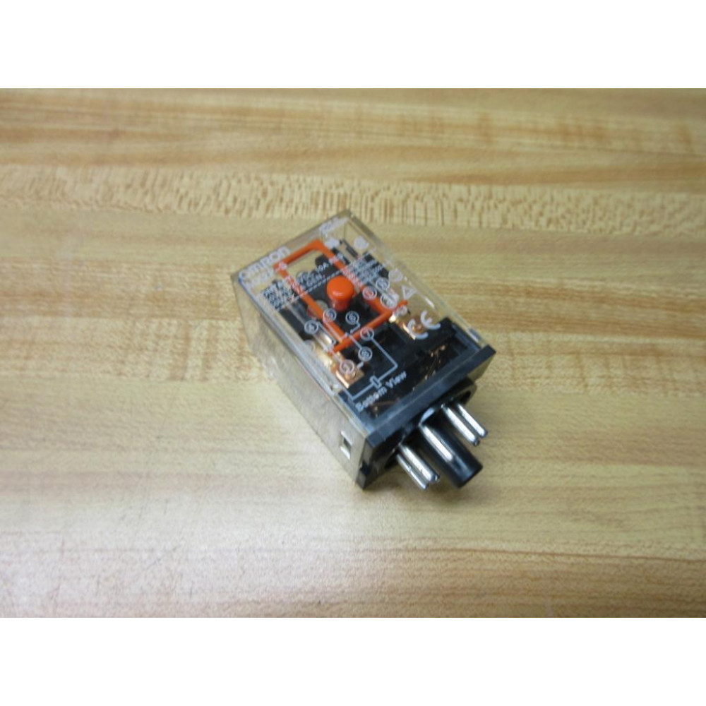 Omron MK2P-S-24V AC Relay MK2P-S-24VAC - New No Box