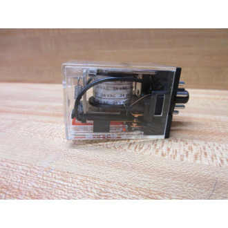 Omron MK2P-S-24V AC Relay MK2P-S-24VAC - New No Box