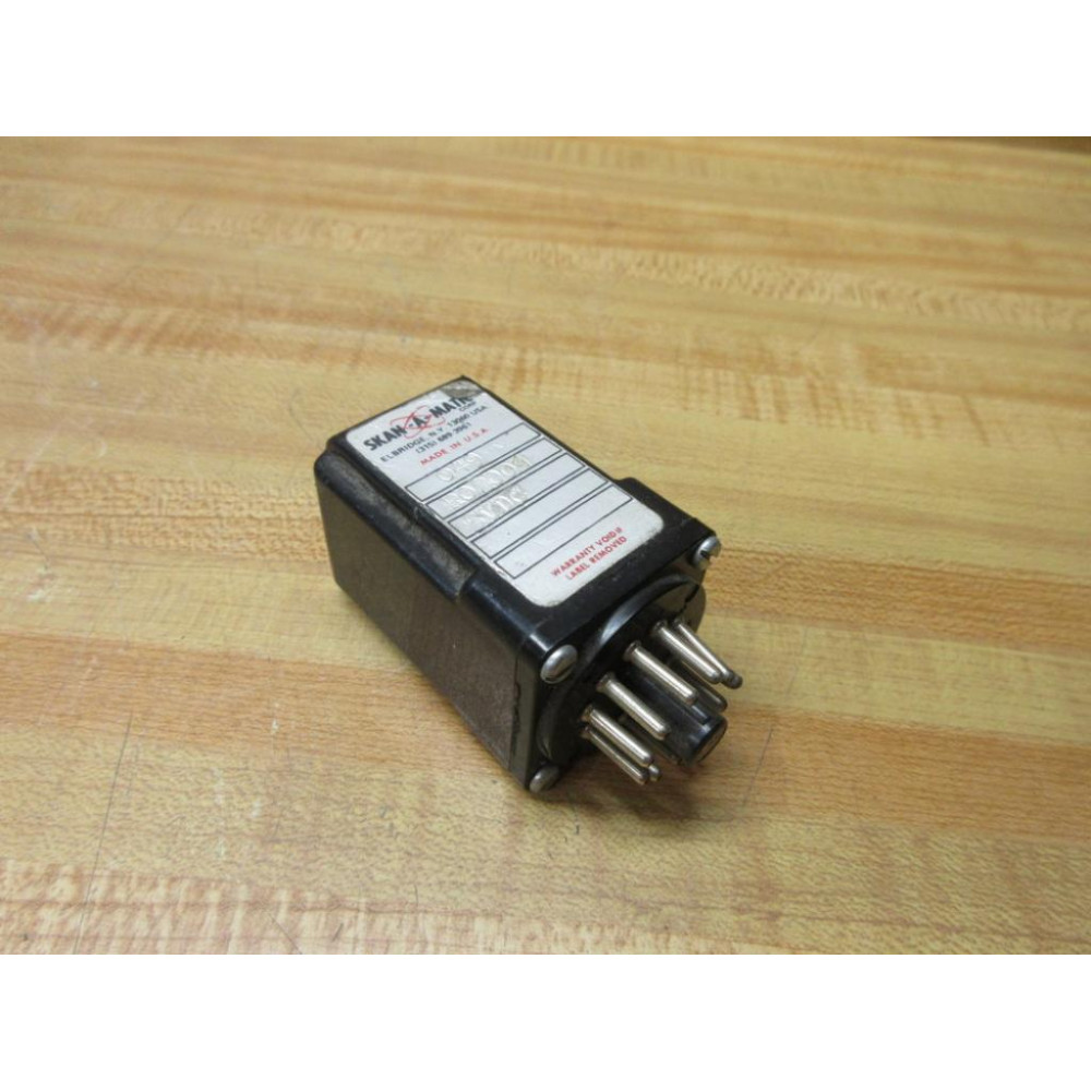Skan-A-Matic R02001-049 Relay R02001-5V DC - Used