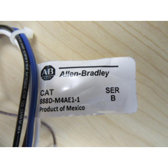 Allen Bradley 888D-M4AE1-1 Receptacle 888DM4AE11 - Used