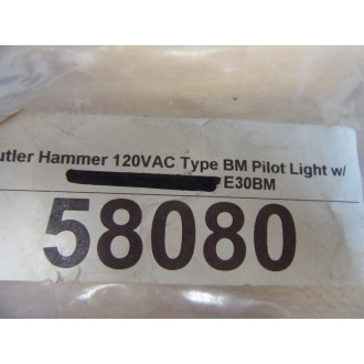 Cutler HammerEaton E30BM Pilot LIght Assembly