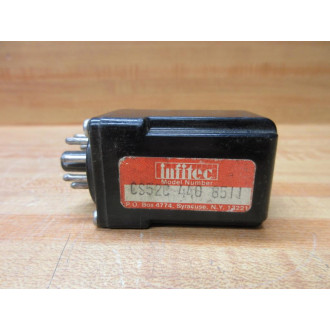 Infitec CS52C-440 Time Delay Relay CS52C440 115A-60S - Used
