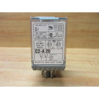 Releco C2-A-20120V AC Turck Power Relay C2-A-20120VAC - Used