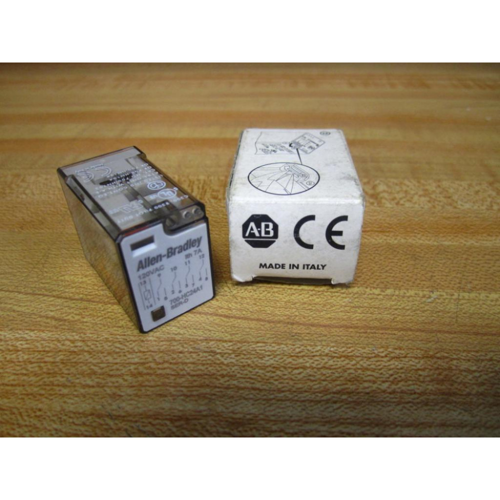 Allen Bradley 700-HC24A1-120V AC Relay 700HC24A1-120VAC Ser D