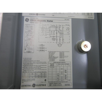 GE General Electric CR306B102ABA Magnetic Starter