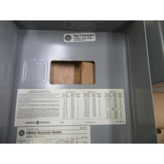 GE General Electric CR306B102ABA Magnetic Starter
