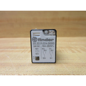 Finder 55.32.9.024.0000 24V DC Relay 55.32.9.024.0000 24VDC - New No Box