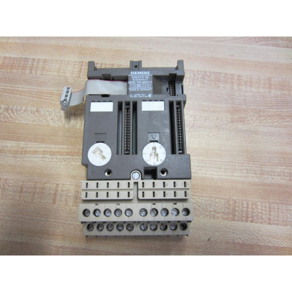 Siemens 6ES5-700-8MA11 Bus Module 6ES57008MA11 (Pack of 7) - Used