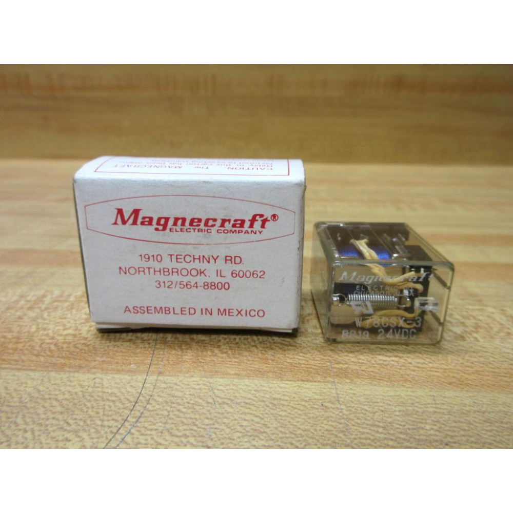 Magnecraft W78CSX-3 Relay W78CSX-3-24VDC 3A 30VDC