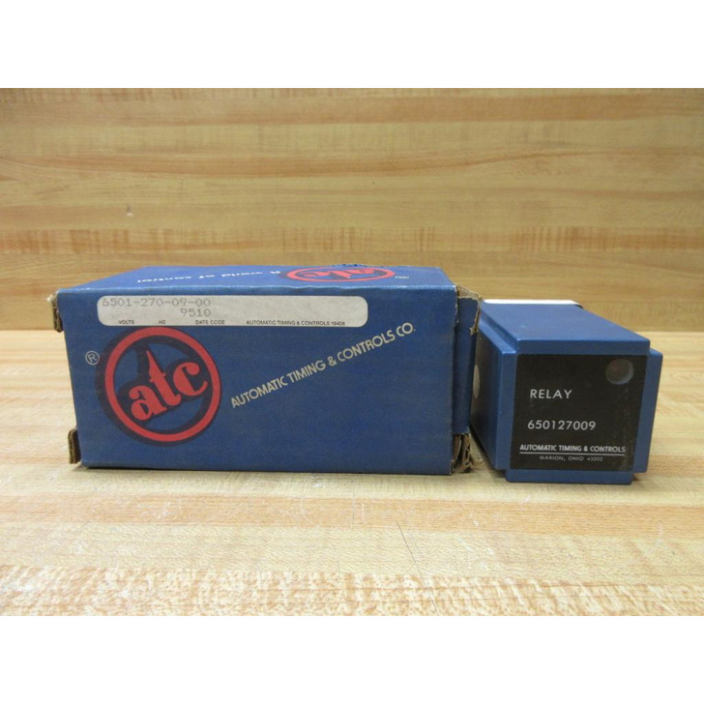 Automatic Timing & Controls 6501-270-09-00 ATC Relay 650127009