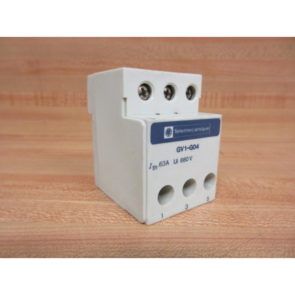 Telemecanique GV1-G04 Terminal Block GV1G04 - Used