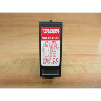 Phoenix Contact VAL-MS 320-UD ST Surge Arrestor VALMS320UDST - Used