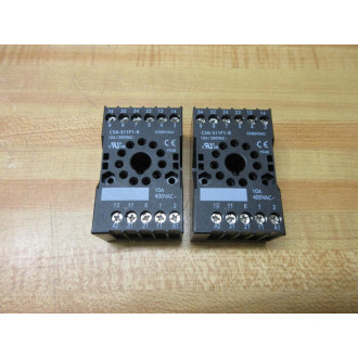 Chenyao CSM-S11F1-R Relay Socket CSMS11F1R - New No Box