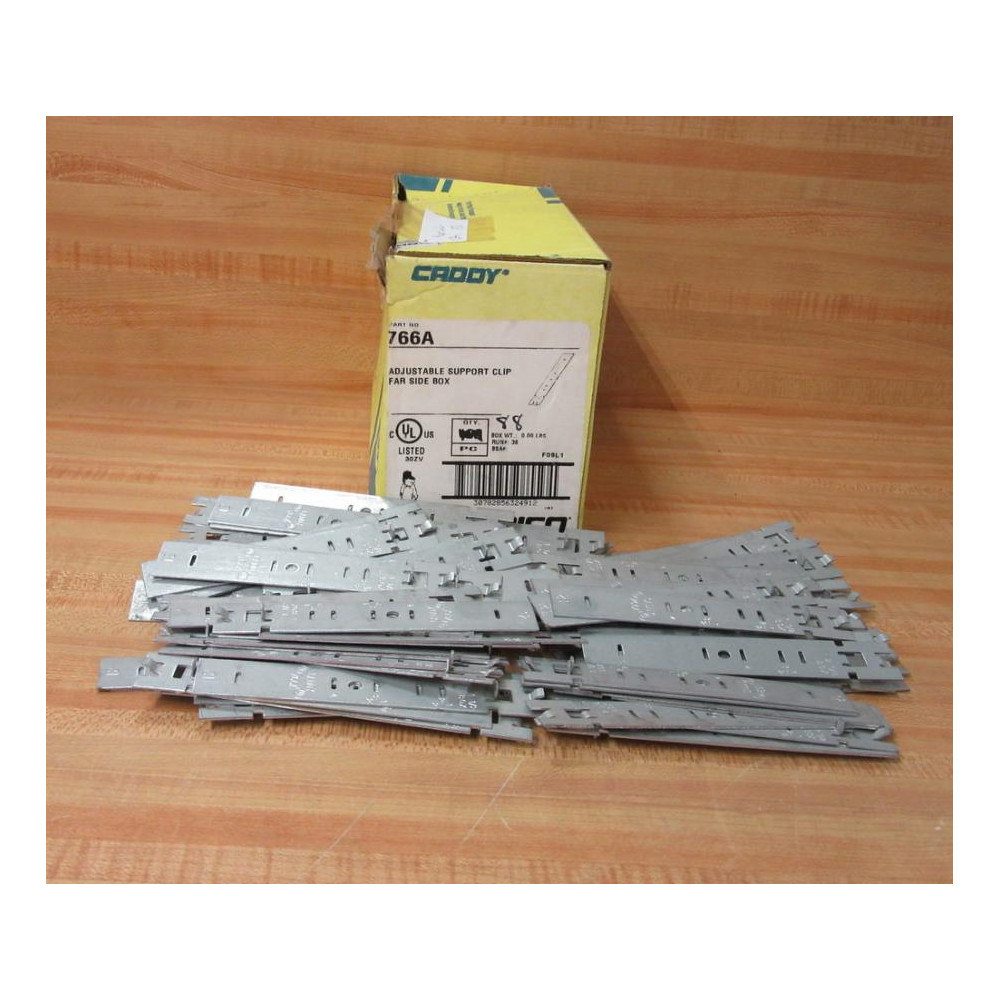 Erico Caddy 766A Far Side Box Adjustable Support Clip (Pack of 88)