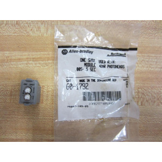 Allen Bradley 60-1792 One Shot Module 601792