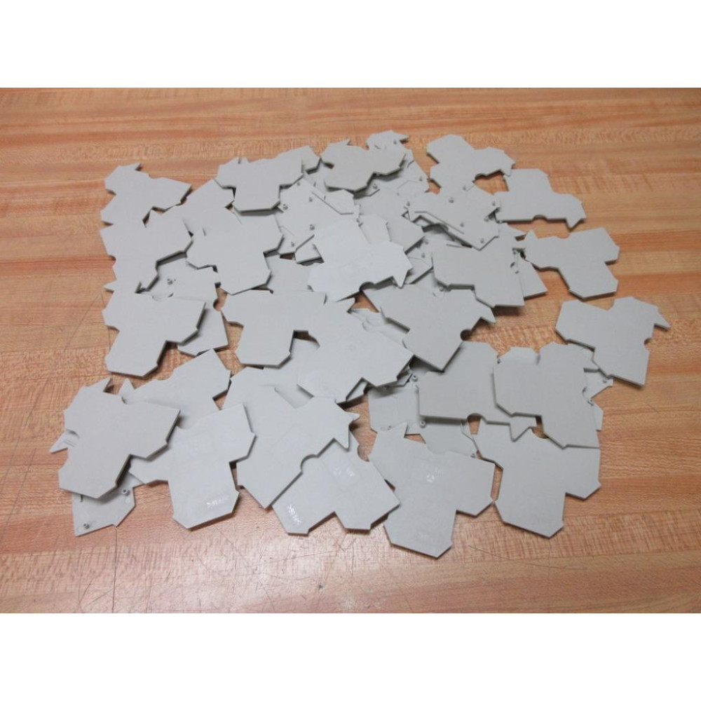 Wieland Electric APN 2.5E Terminal Block End Cover (Pack of 51) - New No Box