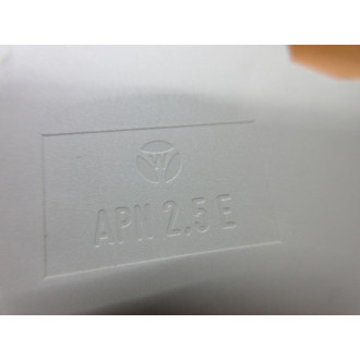 Wieland Electric APN 2.5E Terminal Block End Cover (Pack of 51) - New No Box