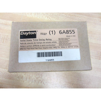 Dayton 6A855 Time Delay Relay