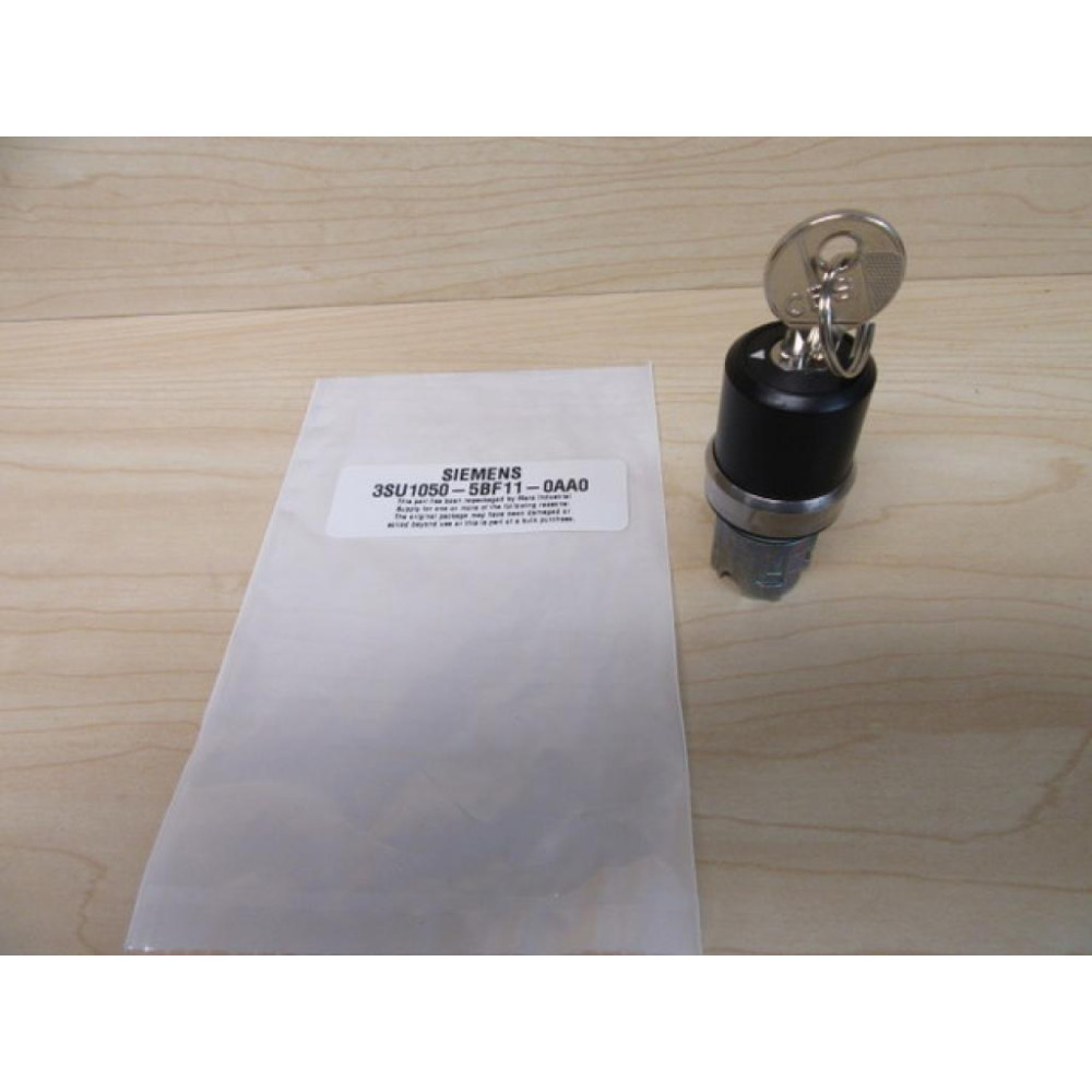 Siemens 3SU1050-5BF11-0AA0 Selector Switch