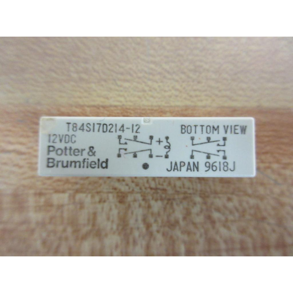 Potter & Brumfield T84S17D214-12-12V DC Relay T84S17D214-12-12VDC - New No Box