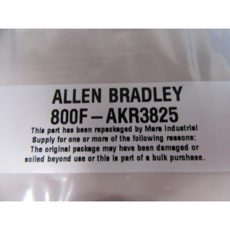 Allen Bradley 800F-AKR3825 Keys