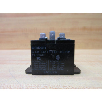 Omron G4B-112T1-FD-US-RP-120V AC Relay G4B-112T1-FD-US-RP-120VAC - Used