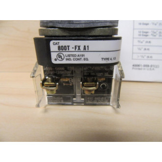 Allen Bradley 800T-FXA1 Pushbutton 800TFXA1 Green - New No Box
