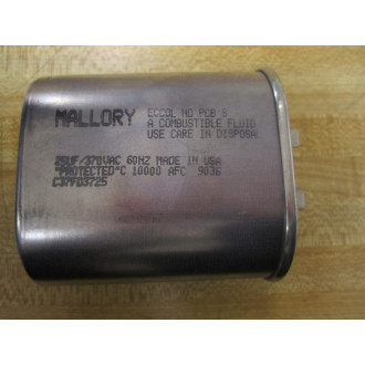 Mallory C37FD3725 Metallized Polypropylene Capacitor