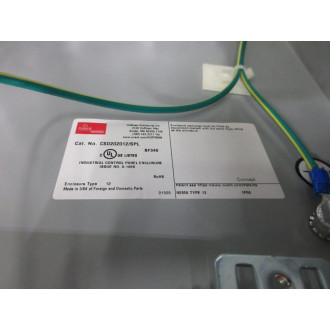 nVent Hoffman CSD202012SPL Concept Enclosure CSD202012 WDoor Holes - Used