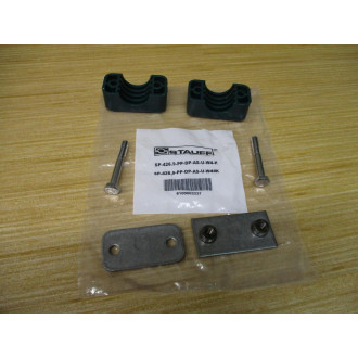 Stauff SP-426.9-PP-DP-AS-U-W4-K Weld Plate Pipe Clamp Kit