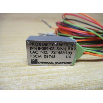 Eldec 8-089-03 Proximity Switch 808903 - New No Box