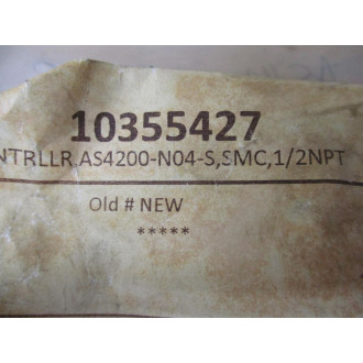 SMC AS4200-N04-S Speed Control Fitting AS4200N04S - New No Box