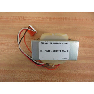 BL-1618-4000TA Rev G Signal Transformer BL-1618 - Used