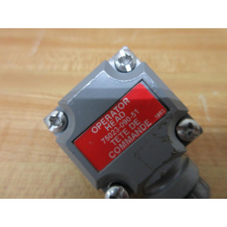 Allen Bradley 75023-090-51 Operator Head 7502309051 - Used