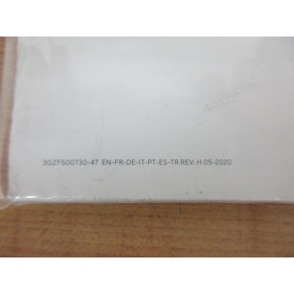 ABB 9AKK104378 ML 02-2011 Manual 9AKK104378 ML 022011 - Used