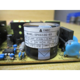 Umec UP0653S-03 Power Supply Board A065T2C1 - Used
