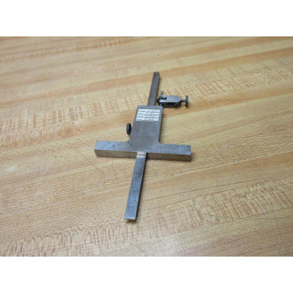 Brown & Sharpe 600 Vernier Depth Gauge 5" - Used