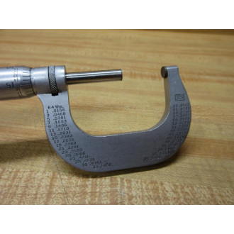 Brown & Sharpe 48 Micrometer 1-2" - Used