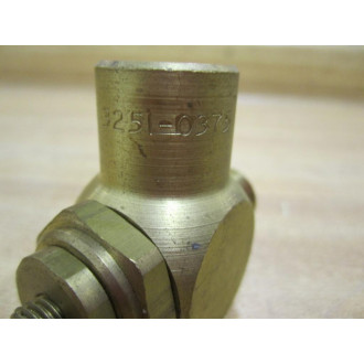 Schrader Bellows 3251-0375 38 RT Flow Control Valve 32510375 - New No Box