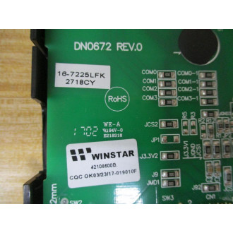 Tripp Lite DN0672 Display Panel - Used