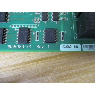 193806D-01L Circuit Board 193808D-01 - Used