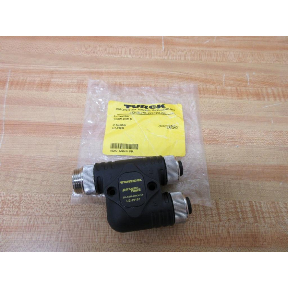 Turck SH-RSM-2RKM 34 Splitter U2-19191