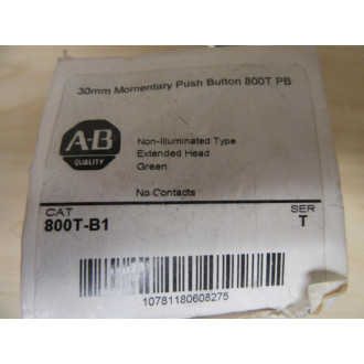 Allen Bradley 800T-B1 Pushbutton 800TB1