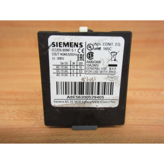 Siemens A8E56200529405 Switch Block - Used