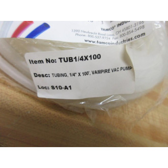 Tamco 58693 Tubing TUB14X100