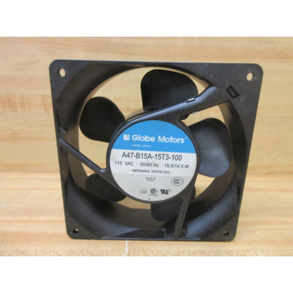 Globe Motors A47-B15A-15T3-100 Fan A47B15A15T3100 - New No Box