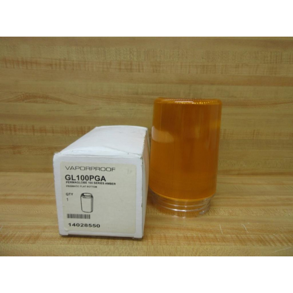 RAB GL100PGA Permaglobe Amber Globe