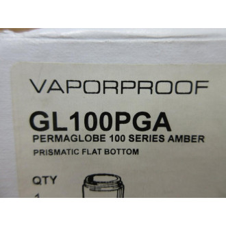 RAB GL100PGA Permaglobe Amber Globe